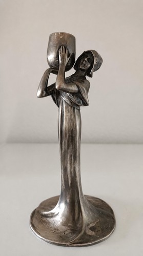 Jugendstil figurenleuchter - figurenleuchter, um