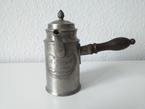 Zinn kakaokanne bautzen carl - bautzen,