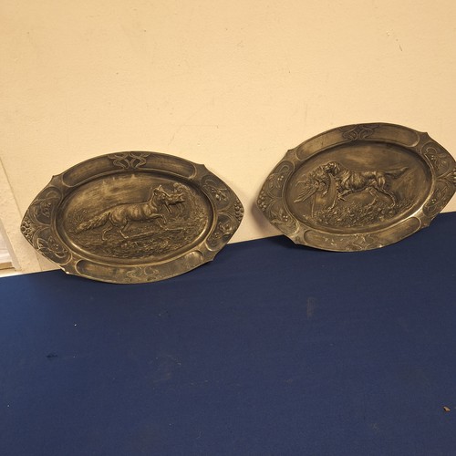 Alte zinnplatten jugendstil - alte,
