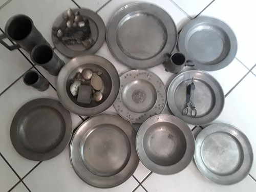 Zinn zinnsammlung alt z t - zinn,, alt,