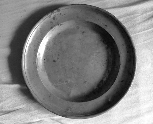 Historischer zinnteller 5 - zinnteller, 30,5