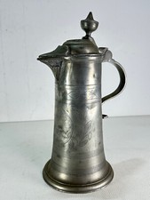 alter großer antiker Zinn