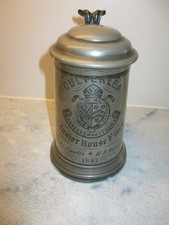 Antiker Zinnkrug England 1887