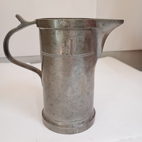 Historischer zinnkrug weinkrug - zinnkrug,