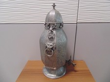 Antik Zinnvase für Theriak H-