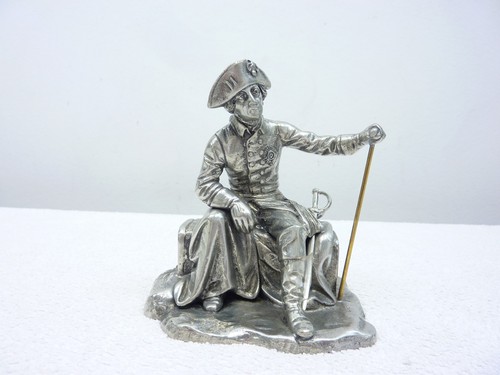 1911 jugendstil zinn statue - um,