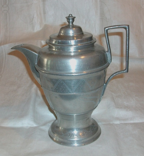 Alte zinn kaffeekanne von - alte,