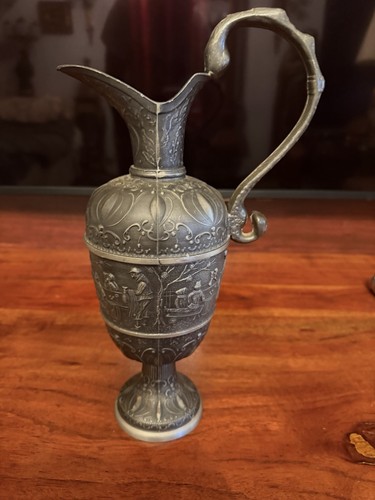 Antik vase zinn sehr - vase,