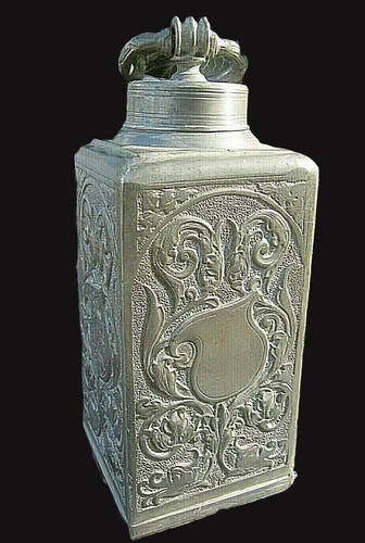 Karaffe zinn schraubflasche - karaffe,