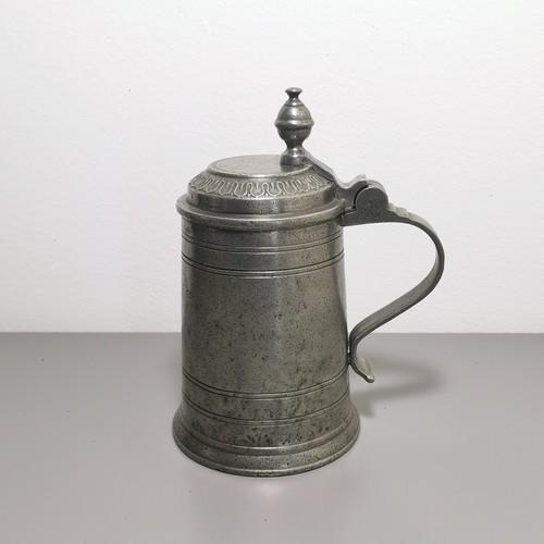 Walzenkrug zinn datiert 1820 - walzenkrug,