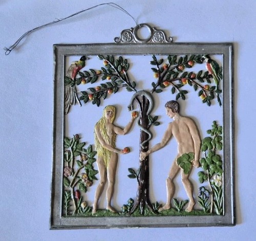 Zinnrelief zinnbild jugendstil - zinnbild,