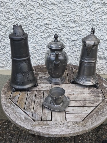 Altes antikes zinn - altes,
