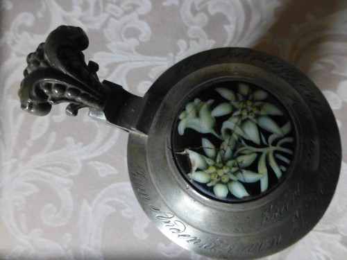 Zinnkrug mit deckel - zinnkrug, 1876