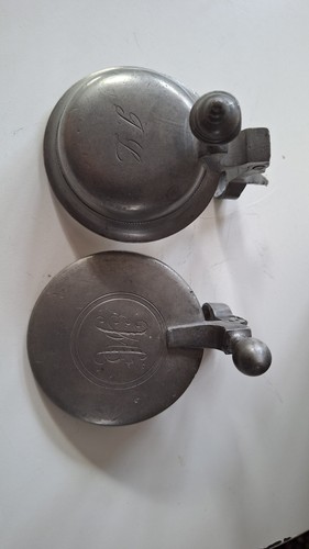 Alte antike zinndeckel - zinndeckel, für