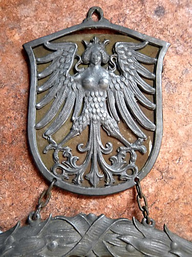 Zinn zunftschild nürnberg - zinn,
