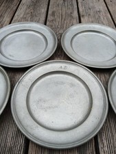 Antike Zinnteller von 1774 / 5