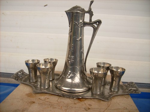 Jugendstil art nouveau floral - jugendstil,