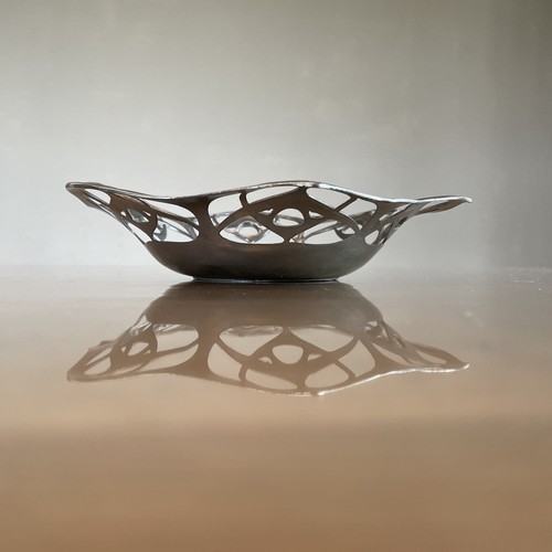 Jugendstil schale aus zinn - zinn,