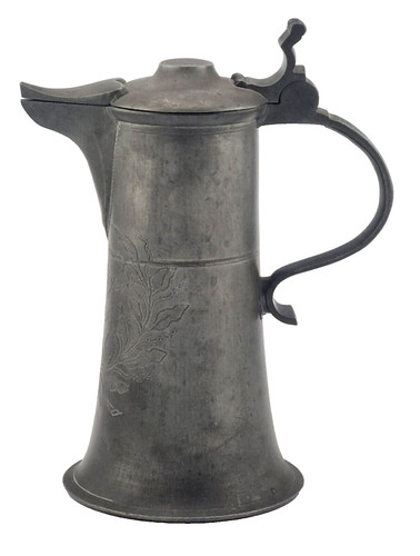 Biedermeier zinnstitze zinn - zinnstitze,