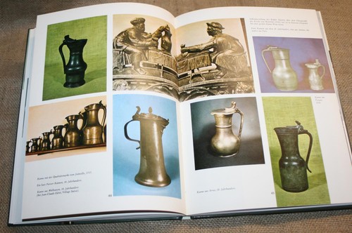 Sammlerbuch altes zinn marken - zinn,